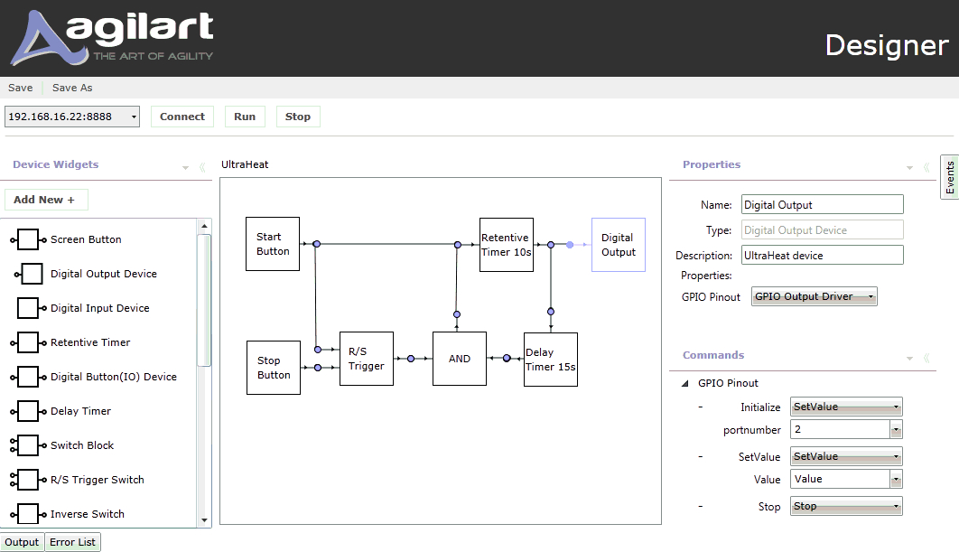 A software interface to program microcontrollers